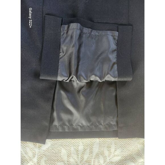 K10  Evan Picone Essentials classic black straight business skirt - Picture 5 of 10